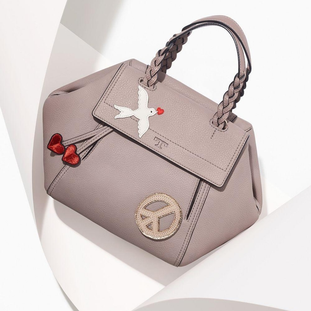 Tory Burch Half Moon Peace Dove
